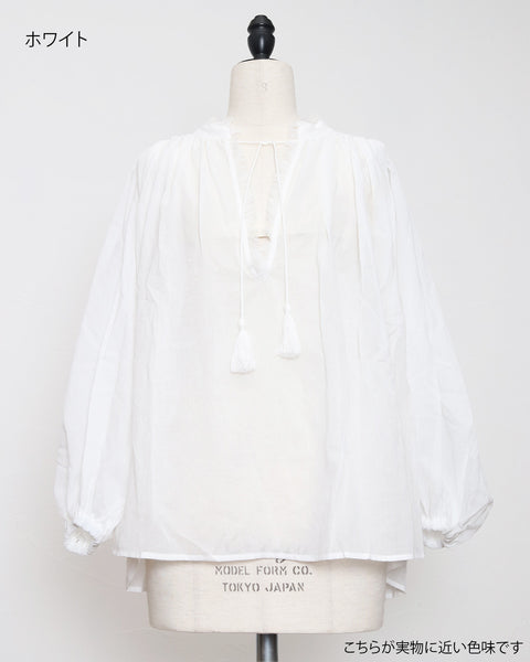 画像をギャラリービューアに読み込む, プレミアムコットンカフタンブラウス(セットアップ可能)( japan fabric)【862】