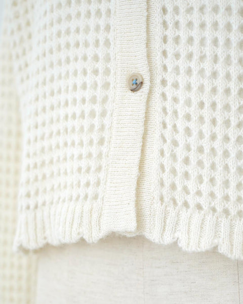 画像をギャラリービューアに読み込む, クロシェットニットカーディガン【556】