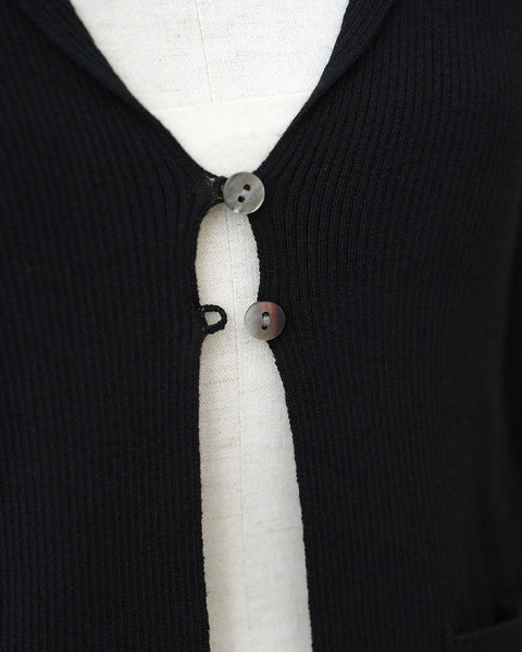 画像をギャラリービューアに読み込む, ラペルカーディガン【643】