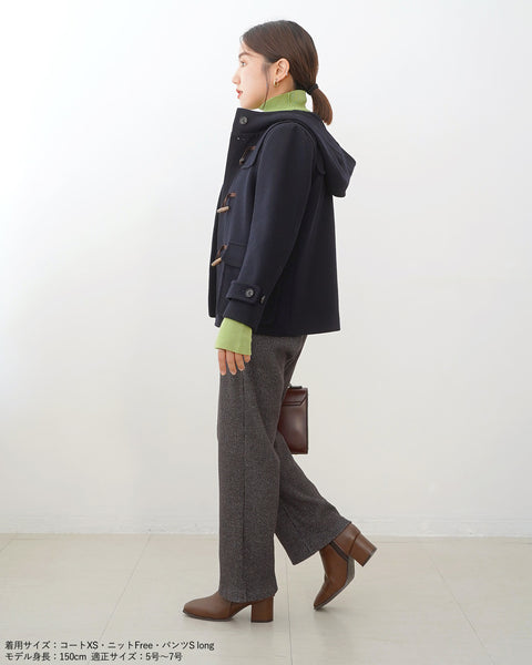 画像をギャラリービューアに読み込む, ウールショートダッフルコート【286】