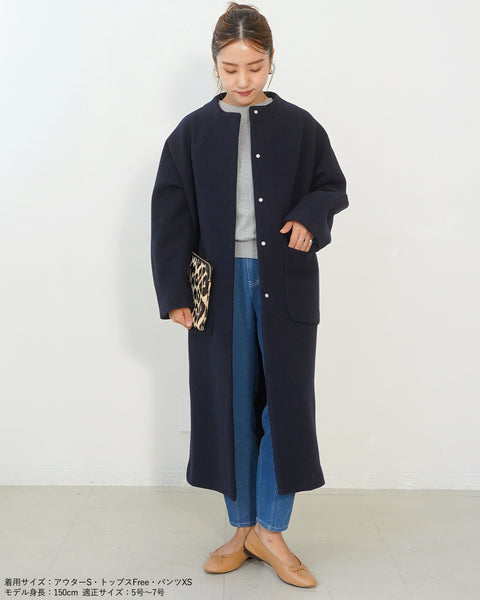 画像をギャラリービューアに読み込む, 低身長向けアウター/低身長向けコート/小柄アウター/小柄コート/アウター/コート/低身長/2024AW