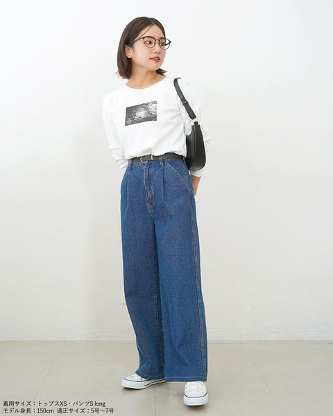 画像をギャラリービューアに読み込む, 低身長パンツ/低身長用ボトム/ボトム/デニムパンツ/小柄用/XSサイズ/SSサイズ/147㎝/低身長ブランド/低身長デニムパンツ/韓国風/小柄韓国/デニム/低身長/小柄/小柄デニム