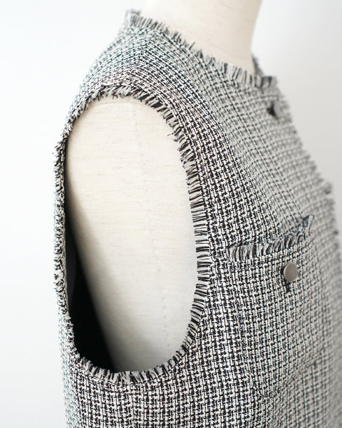 画像をギャラリービューアに読み込む, ツイードジレ【657】