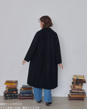 低身長向けアウター/低身長向けコート/小柄アウター/小柄コート/アウター/コート/低身長/2025AW/ウールコート/国産上質生地