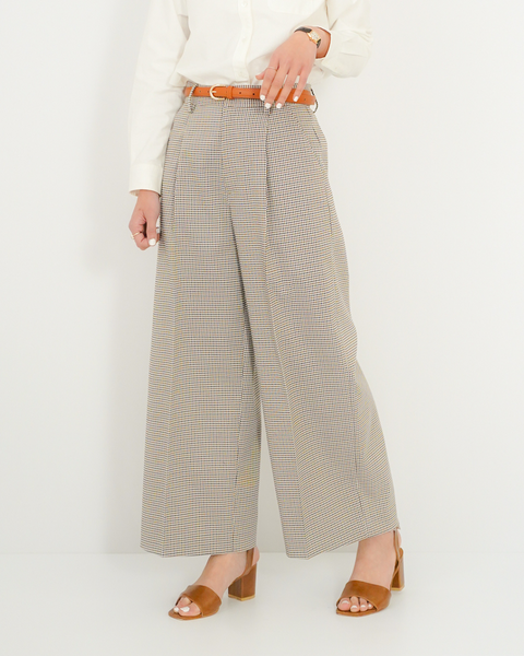 画像をギャラリービューアに読み込む, タックワイドパンツ(セットアップ可能)【622】