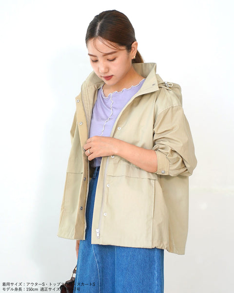 画像をギャラリービューアに読み込む, 取り外しビックフードジャケット【524】