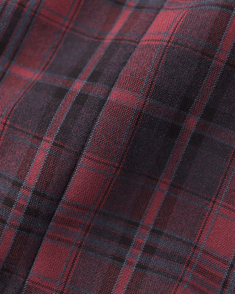 画像をギャラリービューアに読み込む, ショルダーリボンチェックロンパース【811】