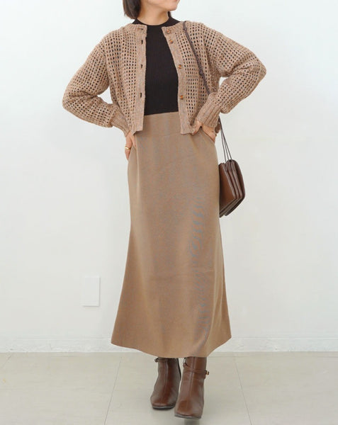 画像をギャラリービューアに読み込む, バイカラーニットワンピース【356】