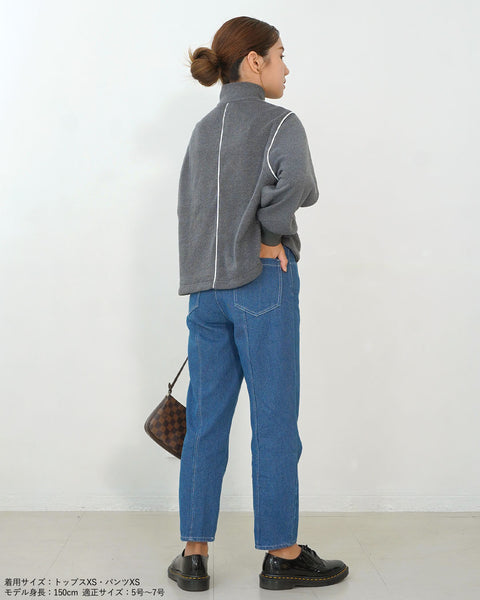 画像をギャラリービューアに読み込む, ハーフZIPニットソー【535】