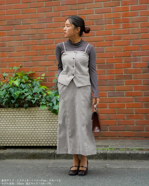 画像をギャラリービューアに読み込む, キャミソールビスチェ(セットアップ可能)【623】