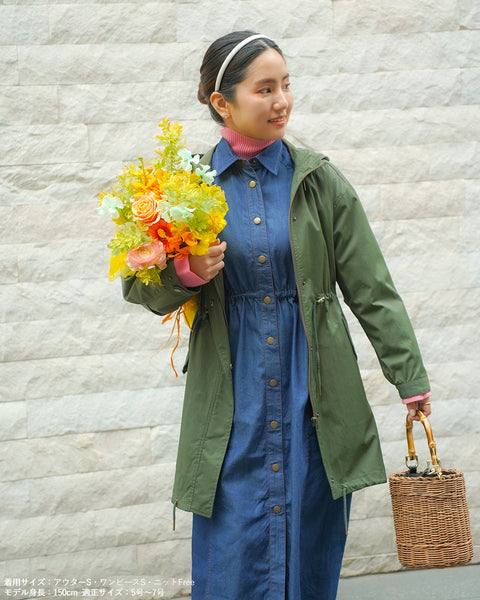 画像をギャラリービューアに読み込む, 低身長ワンピース/低身長用/小柄ワンピース/小柄用/147㎝/SSサイス/XSサイズ/ワンピース/ 小柄ブランド/低身長ブランド