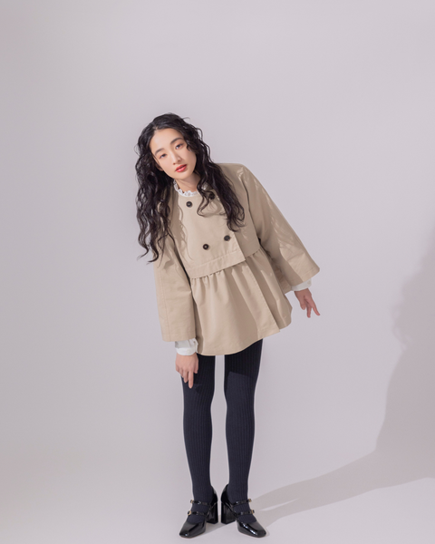 画像をギャラリービューアに読み込む, 低身長向けアウター/低身長向けコート/小柄アウター/小柄コート/アウター/コート/低身長/2025S/小柄スプリングコート/スプリングコート/トレンチコート/春コート/小柄春コート/低身長ブランド/小柄ブランド