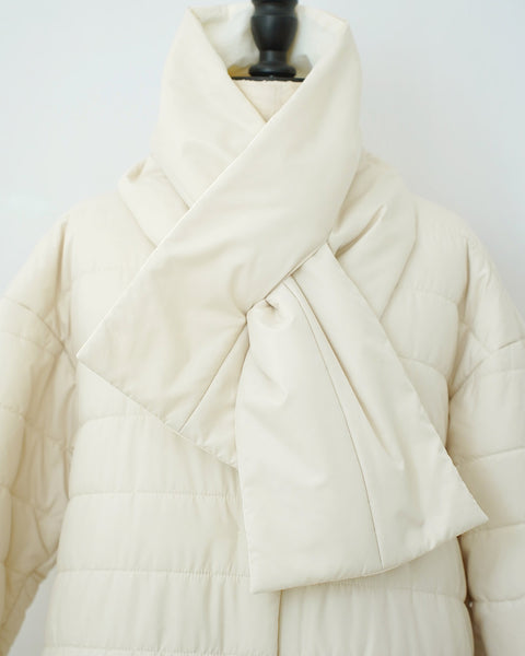 画像をギャラリービューアに読み込む, マフラー付きリバーシブル中綿コート【562】