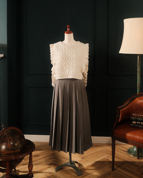 画像をギャラリービューアに読み込む, ロングプリーツスカート【548】