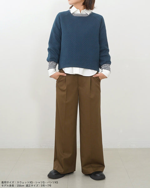 画像をギャラリービューアに読み込む, ストライプリブスウェット【555】