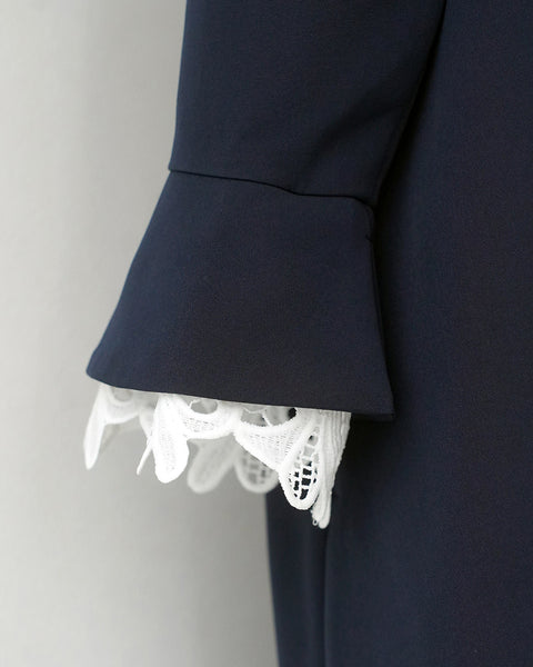 画像をギャラリービューアに読み込む, レース取り外しワンピース【558】