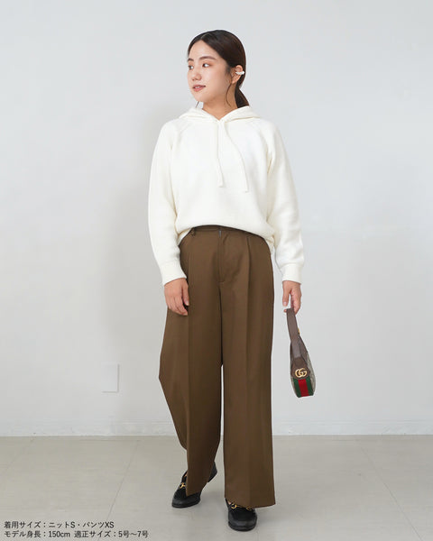 画像をギャラリービューアに読み込む, コンパクトニットフーディ【553】