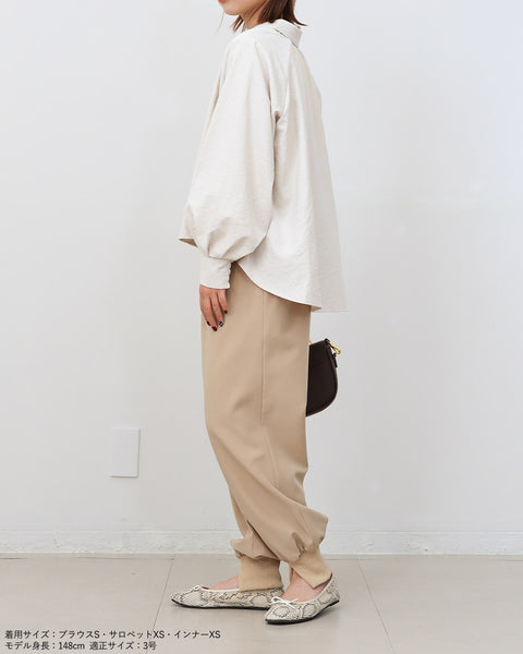 画像をギャラリービューアに読み込む, 裾スリットジョガーサロペット【426】