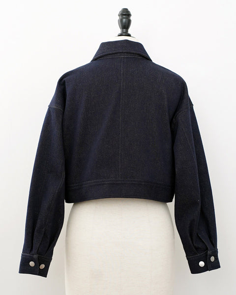 画像をギャラリービューアに読み込む, ZIPUPデニムジャケット【628】