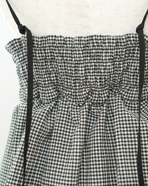 画像をギャラリービューアに読み込む, ギンガムキャミソールビスチェ【640】