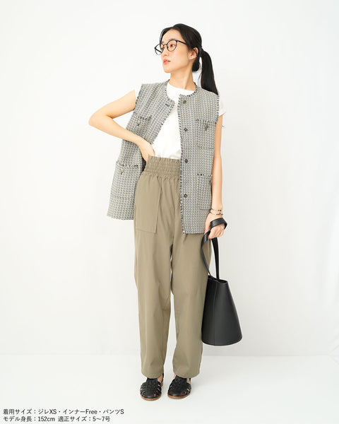 画像をギャラリービューアに読み込む, ツイードジレ【657】