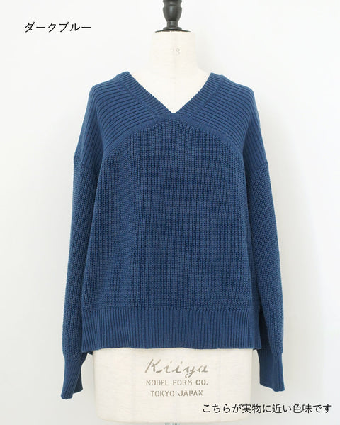 画像をギャラリービューアに読み込む, バックテープざっくりニット【532】