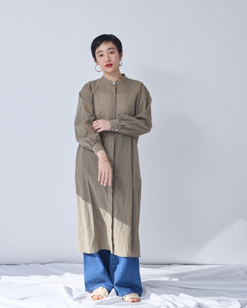 画像をギャラリービューアに読み込む, 小柄ワンピース/低身長ワンピース/こコットンワンピース/低身長シャツワンピース