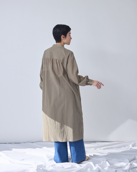 画像をギャラリービューアに読み込む, 小柄ワンピース/低身長ワンピース/こコットンワンピース/低身長シャツワンピース