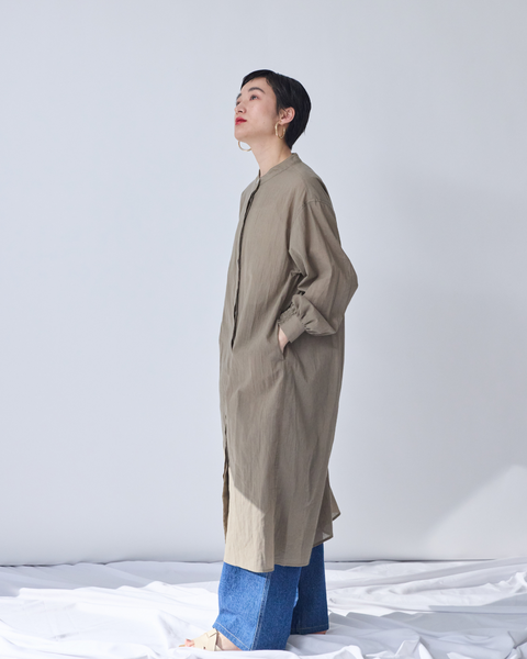 画像をギャラリービューアに読み込む, 小柄ワンピース/低身長ワンピース/こコットンワンピース/低身長シャツワンピース