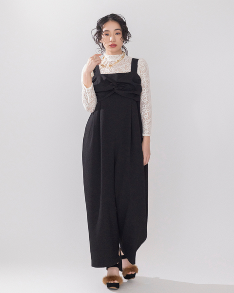 画像をギャラリービューアに読み込む, 低身長向けワンピース/低身長向けオケージョン/小柄オールインワン/オケージョン/低身長/2025S/小柄セレモニー/セレモニー/低身長ブランド/小柄ブランド/オールインワン/スーツ/小柄スーツ/小柄お出掛け服/セレモニー服