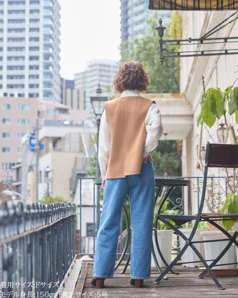 画像をギャラリービューアに読み込む, 低身長向けアウター/低身長向けコート/小柄アウター/小柄コート/アウター/コート/低身長/2025AW/ウールコート/国産上質生地/カシミヤ混