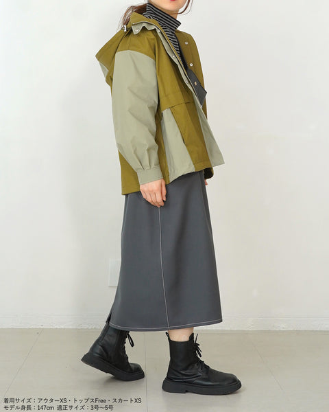 画像をギャラリービューアに読み込む, 取り外しビックフードジャケット【524】