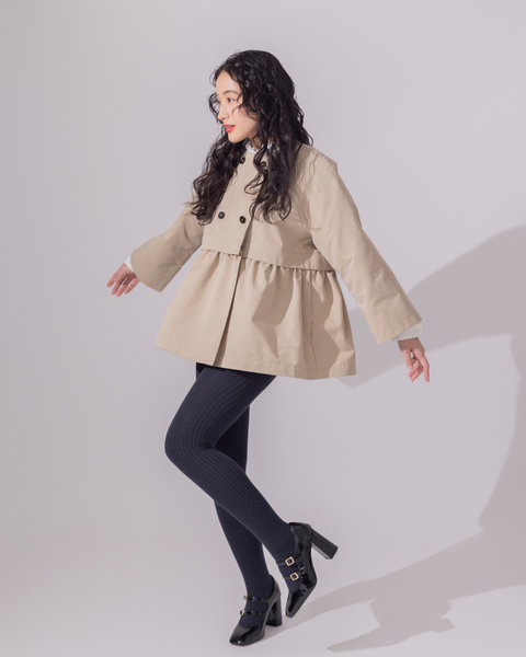 画像をギャラリービューアに読み込む, 低身長向けアウター/低身長向けコート/小柄アウター/小柄コート/アウター/コート/低身長/2025S/小柄スプリングコート/スプリングコート/トレンチコート/春コート/小柄春コート/低身長ブランド/小柄ブランド