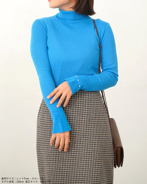 画像をギャラリービューアに読み込む, カラータートルニット【547】