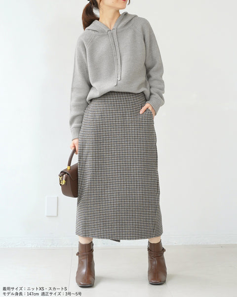 画像をギャラリービューアに読み込む, コンパクトニットフーディ【553】