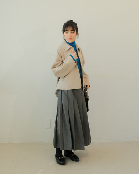 画像をギャラリービューアに読み込む, ロングプリーツスカート【548】