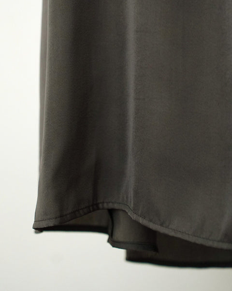 画像をギャラリービューアに読み込む, サテンギャザーキャミワンピース【672】