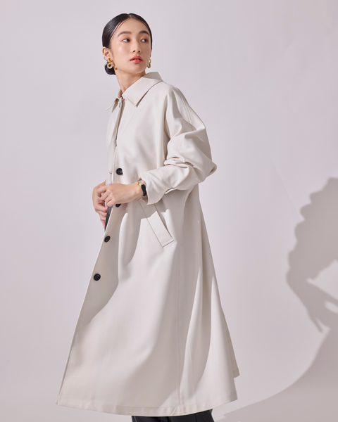 画像をギャラリービューアに読み込む, 低身長向けアウター/低身長向けコート/小柄アウター/小柄コート/アウター/コート/低身長/2025S/小柄スプリングコート/スプリングコート/トレンチコート/春コート/小柄春コート/低身長ブランド/小柄ブランド