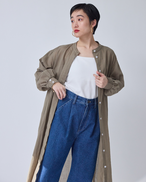 画像をギャラリービューアに読み込む, 小柄ワンピース/低身長ワンピース/こコットンワンピース/低身長シャツワンピース