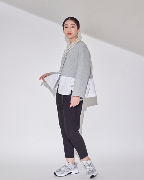 画像をギャラリービューアに読み込む, 低身長用トップス/小柄用/低身長/小柄羽織/カーディガン/低身長ブランド/小柄ブランド/フリルカーディガン/小柄カーディガン/小柄トップス/デザイントップス/韓国