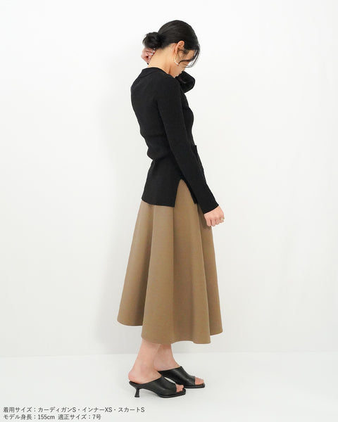 画像をギャラリービューアに読み込む, ラペルカーディガン【643】