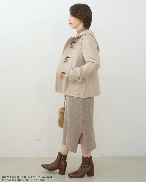 画像をギャラリービューアに読み込む, ウールショートダッフルコート【286】