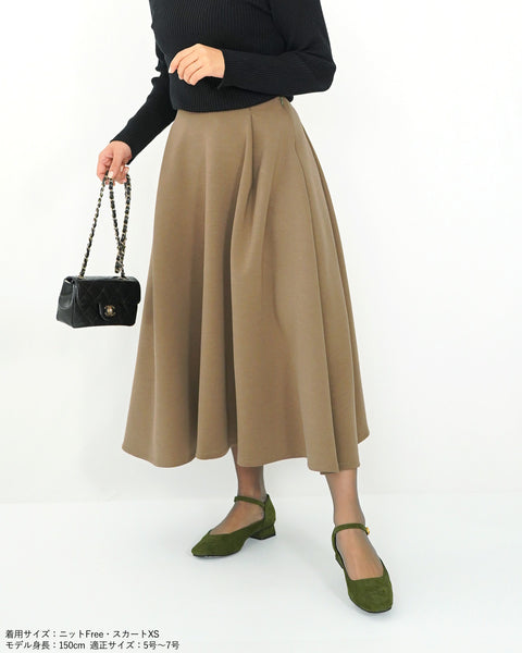 画像をギャラリービューアに読み込む, ポンチタックフレアスカート【620】