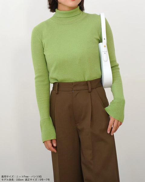 画像をギャラリービューアに読み込む, カラータートルニット【547】