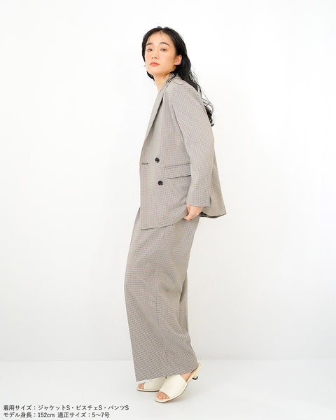 画像をギャラリービューアに読み込む, タックワイドパンツ(セットアップ可能)【622】