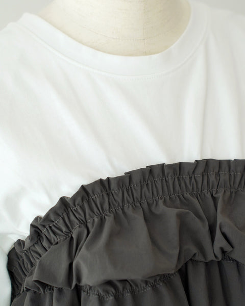 画像をギャラリービューアに読み込む, ビスチェドッキングTシャツ【653】