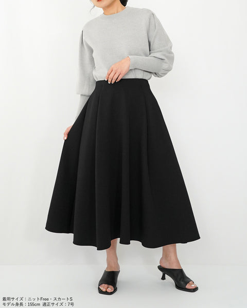 画像をギャラリービューアに読み込む, ポンチタックフレアスカート【620】