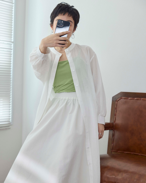 画像をギャラリービューアに読み込む, 小柄ワンピース/低身長ワンピース/こコットンワンピース/低身長シャツワンピース