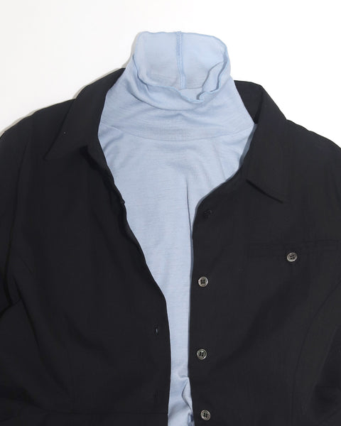 画像をギャラリービューアに読み込む, ウールハイネックカットソー【831】