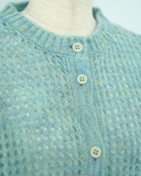 画像をギャラリービューアに読み込む, クロシェットニットカーディガン【556】